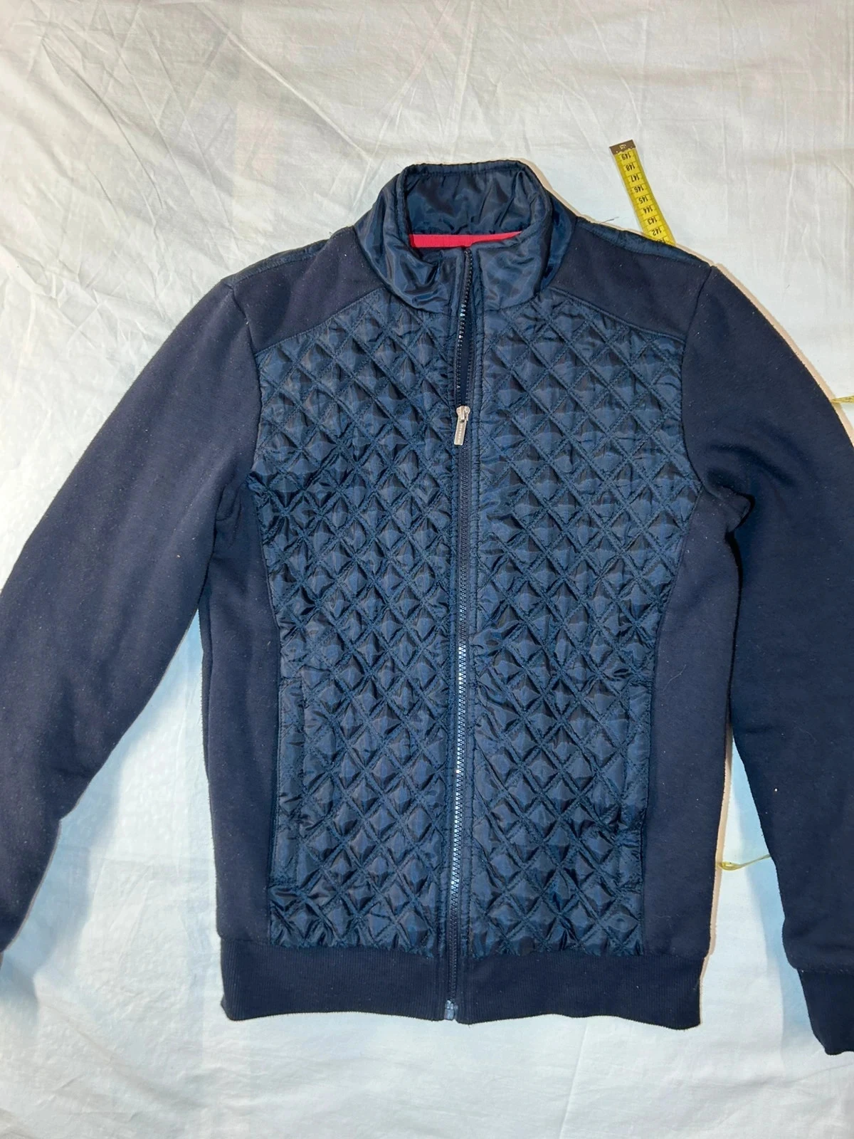 Blauw marine gewatteerd vest Devred – photo 2